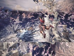 Schermata di gameplay di Monster Hunter World