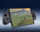 Citron 0.7 ha un'implementazione AMD FSR 2. Nella foto: tablet che esegue un gioco per Nintendo Switch. (Fonte: GameSir e r/zelda)