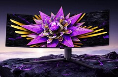 L'ultimo monitor da gioco di TCL utilizza un enorme pannello HVA da 57 pollici. (Fonte: TCL)