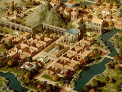 Un'immagine che mostra diversi edifici di Citadelum.