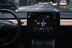 La guida autonoma completa di Tesla in azione (fonte: Tesla)