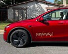 Logo del servizio di ride sharing Tesla Robotaxi. (Fonte: TslaChan/X)