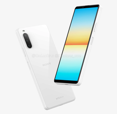 Render dell&#039;Xperia 10 IV sono già trapelati, per gentile concessione di OnLeaks. (Fonte immagine: @OnLeaks &amp;amp; @Zoutons)