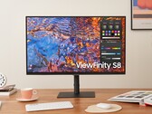 La serie Samsung ViewFinity S8 sarà disponibile alla fine del mese in alcuni mercati. (Fonte: Samsung)