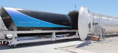 Test dei sistemi Virgin Hyperloop presso il sito DevLoop fuori Las Vegas. Fonte dell&#039;immagine: Virgin Hyperloop