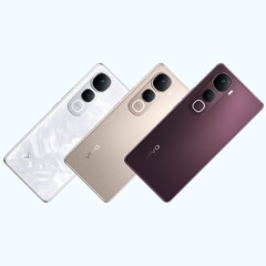 Lo smartphone Vivo Y400 Pro è disponibile nelle colorazioni freestyle white, fest gold e nebula purple (Fonte immagine: Vivo)
