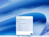 La nuova ricerca di Windows 11 che mostra file recenti, app, impostazioni e azioni integrate.