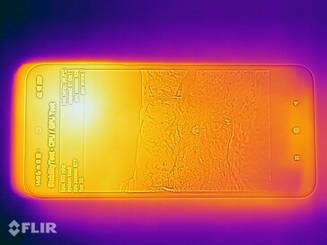 Distribuzione del calore - lato Anteriore