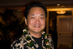 Ken Kutaragi, creatore della PlayStation originale, fotografato nel 2004.