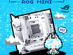 Unico teaser di Asus per la sua scheda madre ROG 'Mini Blizzard'. (Fonte: Asus)