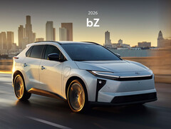 2026 Toyota bZ SUV con porta di ricarica NACS. (Fonte: Toyota)