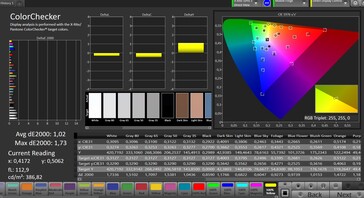 Precisione del colore (modalità di visualizzazione naturale)