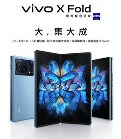 Vivo presenterà l&#039;X Fold prima di portarlo in India. (Fonte: Vivo)