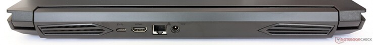 Lato posteriore: 1x USB-C 3.1 Gen 2, HDMI 2.0 (con HDCP), Gigabit LAN, alimentazione
