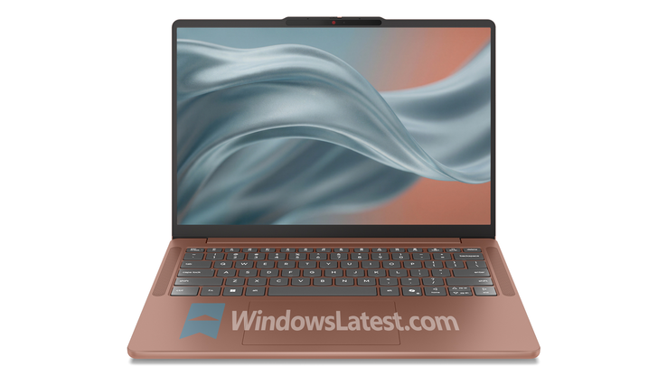Immagine trapelata del Lenovo IdeaPad Vibe nei toni dell’arancio-marrone.