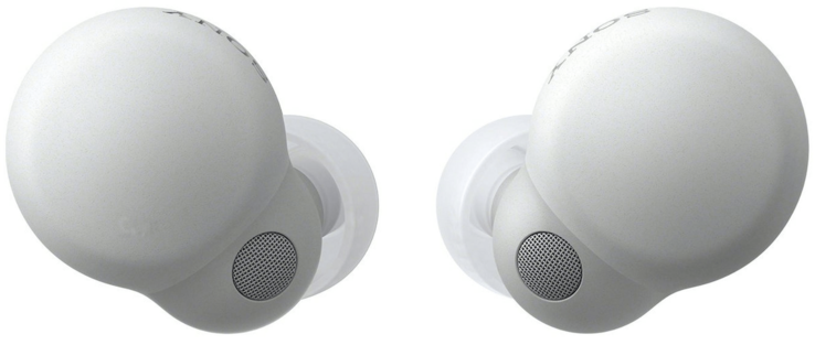 Le Sony LinkBuds S in bianco (fonte: Roland Quandt &amp; WinFuture)