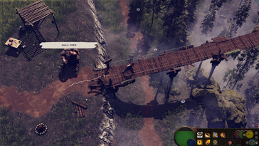 Nella foto: uno screenshot del gameplay tratto da *Svarog’s Dream*.