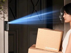 SwitchBot Keypad Vision (nella foto) porta il riconoscimento facciale a più utenti. (Fonte: SwitchBot)