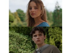 Un'immagine promozionale per l'annuncio dei protagonisti del film live action di Legend of Zelda, che mostra i due attori principali in un collage. (Fonte: Nintendo of Japan su X)