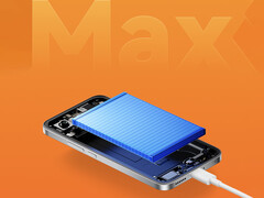 Il Note 17 Pro Max supporterà inoltre la ricarica rapida da 100 W. Nella foto: un'immagine promozionale che mette in risalto la batteria di grandi dimensioni.