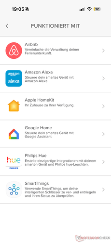 Yale Linus Smart Lock L2 Lite può essere integrato con molte piattaforme per la casa intelligente