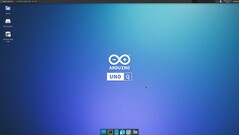 Si può utilizzare un desktop Linux (Fonte: Notebookcheck)