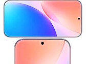 Un mockup del display senza cornice.