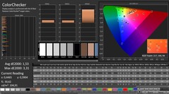 CalMAN: ColorChecker (calibrato)