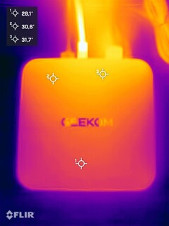 Geekom A7 Max stress test (lato superiore)