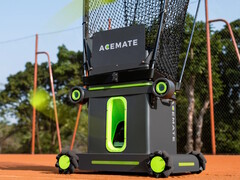 Il robot da tennis Acemate aiuta a eliminare la necessità di trovare un compagno di tennis adatto per i raduni e l'esercizio del servizio. (Fonte: Acemate)
