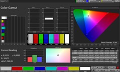 Spazio colore CalMAN sRGB