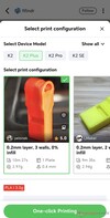 L'app per smartphone semplifica l'avvio della stampa