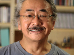Un&#039;immagine ravvicinata del compositore di Final Fantasy Nobuo Uematsu (fonte: Red Bull)