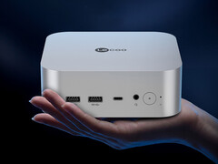 Lecoo AI Mini Pro ha un massimo di 32 GB di RAM. Nella foto: un'immagine promozionale che mostra il design del mini PC.