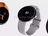 Un brevetto suggerisce che Google potrebbe usare la tecnologia dei gesti della pelle nei futuri Pixel Watch. (Fonte: Jon Prosser e Ian Zelbo)