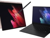 Il Samsung Galaxy Book Pro 360 e il Galaxy Book Pro potrebbero essere lanciati a maggio. (Fonte immagine: Voice/EBlass - modificato)