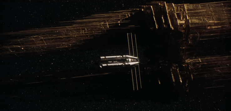 Anche l'astronave di Rocky gli restituisce un feedback tattile.