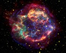 Immagine che mostra i resti della supernova Cassiopea A. (Fonte: WikiImages - Pixabay)