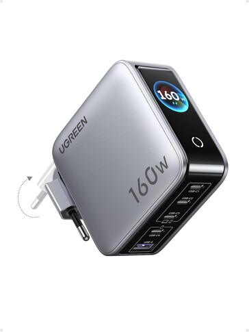 Ugreen Nexode Pro da 160 W con spina UE