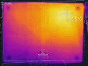 Calore lato inferiore (idle)