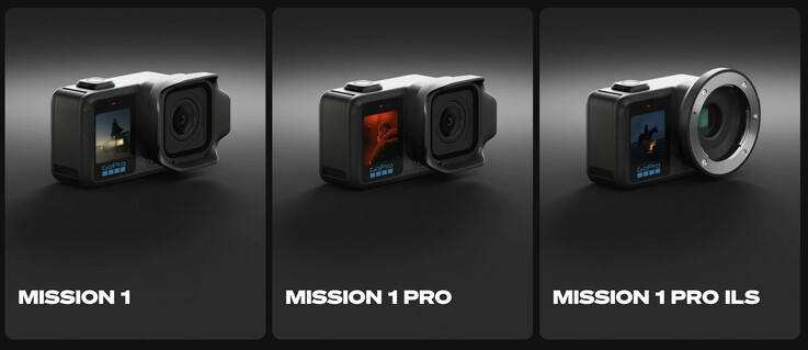 La serie GoPro Mission 1 dispone anche di un display OLED posteriore più grande del 14% rispetto alla Hero 13 Black.