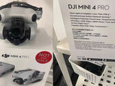 Il Mini 4 Pro e la sua confezione di vendita. (Fonte: @Quadro_News)