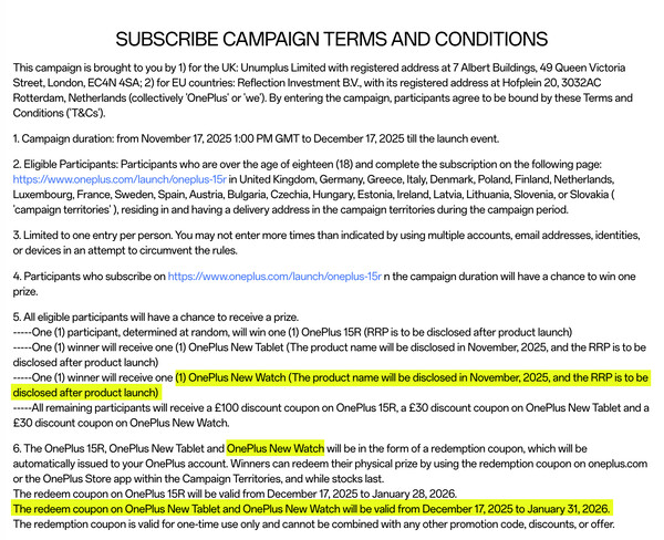 (Fonte: OnePlus - modifica)