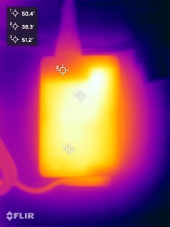 Alimentatore durante il test di stress