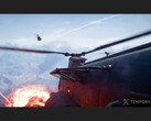 Screenshot dal filmato della modalità battle royale di Battlefield 6. (Fonte immagine: temporyal on X)