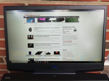 Dell G3 15 - Utilizzo all'aperto