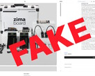 Negozio falso per i prodotti Zima