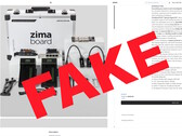 Negozio falso per i prodotti Zima