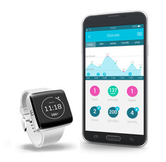 K'Watch Glucose monitor. (Fonte: PKVitality)