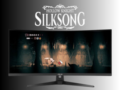 Hollow Knight: Viene mostrato il supporto per il monitor ultrawide Silksong (Fonte immagine: Team Cherry, Asus con modifiche)